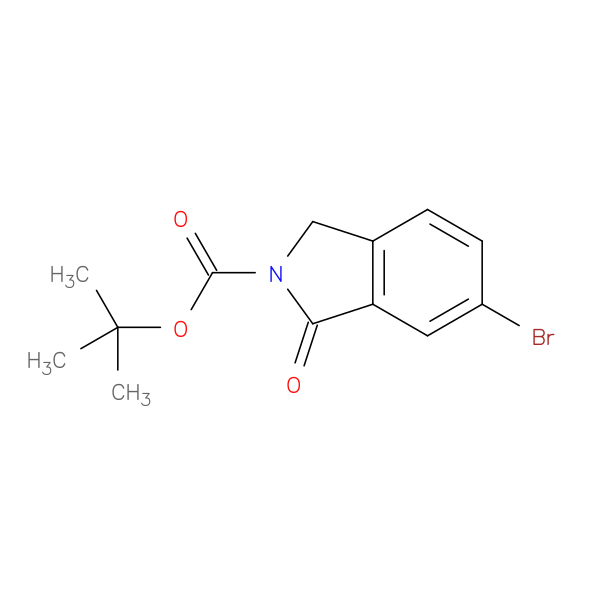TERT-BUTYL 6-BROMO-1-OXO-3H-ISOINDOLE-2-CARBOXYLATE