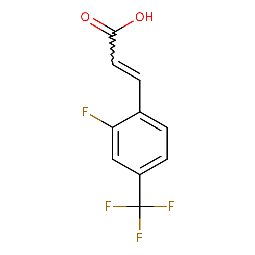 2-Propenoic acid, 3-[2-fluoro-4-(trifluoromethyl)phenyl]-