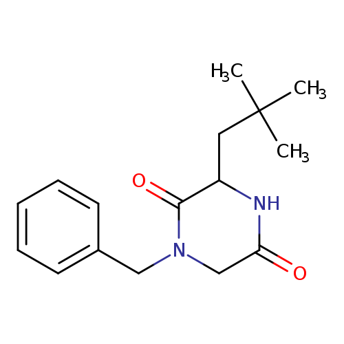 1-benzyl-3-(2,2-dimethylpropyl)piperazine-2,5-dione