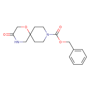 3-Oxo-1-oxa-4,9-diaza-spiro[5.5]undecane-9-carboxylic acid benzyl ester