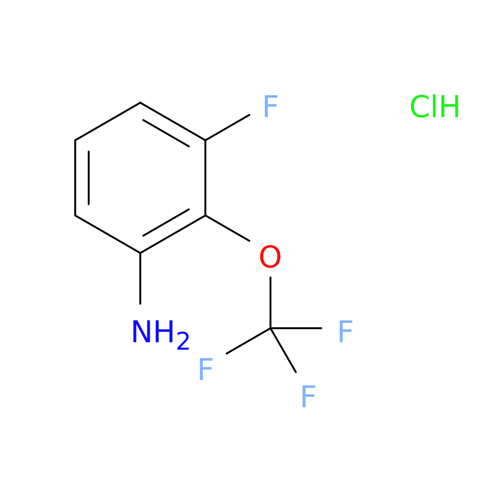 3-fluoro-2-(trifluoromethoxy)aniline hydrochloride