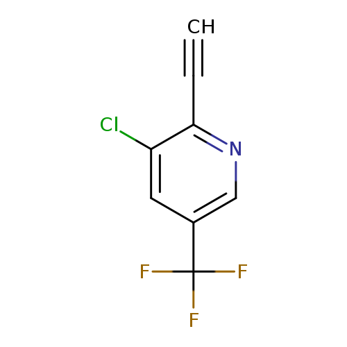 3-Chloro-2-ethynyl-5-(trifluoromethyl)pyridine