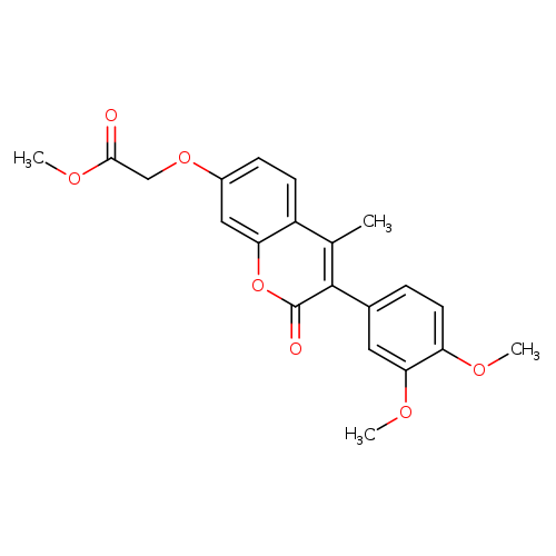 methyl 2-{[3-(3,4-dimethoxyphenyl)-4-methyl-2-oxo-2H-chromen-7-yl]oxy}acetate