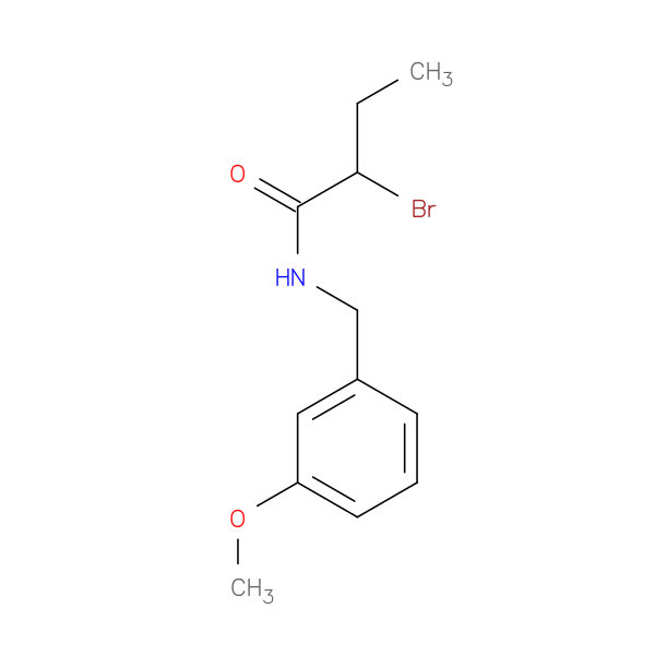 2-Bromo-n-(3-methoxybenzyl)butanamide
