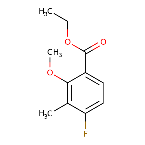 Ethyl 4-fluoro-2-methoxy-3-methylbenzoate