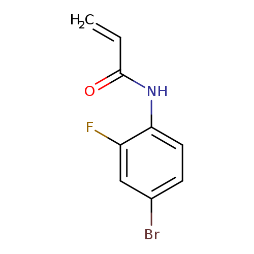 N-(4-bromo-2-fluorophenyl)acrylamide