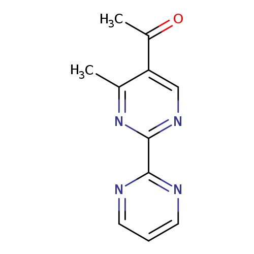 1-[4-methyl-2-(pyrimidin-2-yl)pyrimidin-5-yl]ethan-1-one