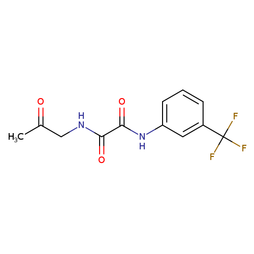 N1-(2-oxopropyl)-N2-(3-(trifluoromethyl)phenyl)oxalamide
