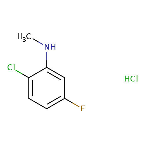 2-chloro-5-fluoro-N-methylaniline hydrochloride