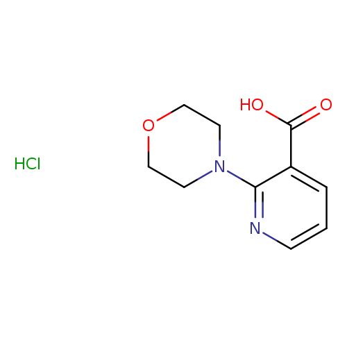2-(morpholin-4-yl)pyridine-3-carboxylic acid hydrochloride
