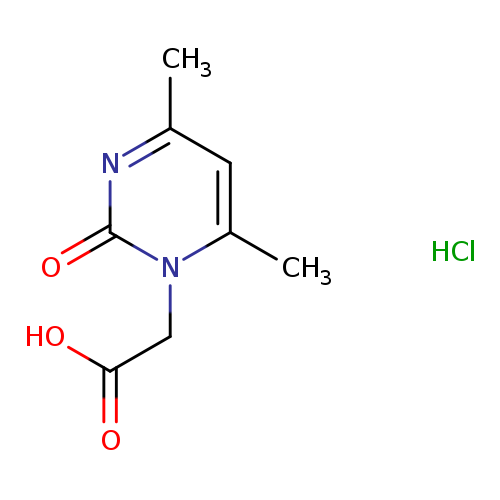 2-(4,6-Dimethyl-2-oxopyrimidin-1(2H)-yl)acetic acid hydrochloride
