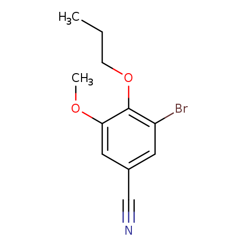 3-Bromo-5-methoxy-4-propoxybenzonitrile