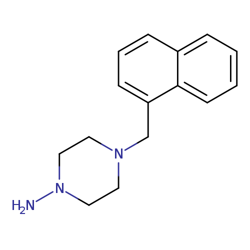 4-(naphthalen-1-ylmethyl)piperazin-1-amine