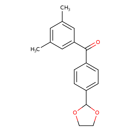 3,5-Dimethyl-4'-(1,3-dioxolan-2-yl)benzophenone
