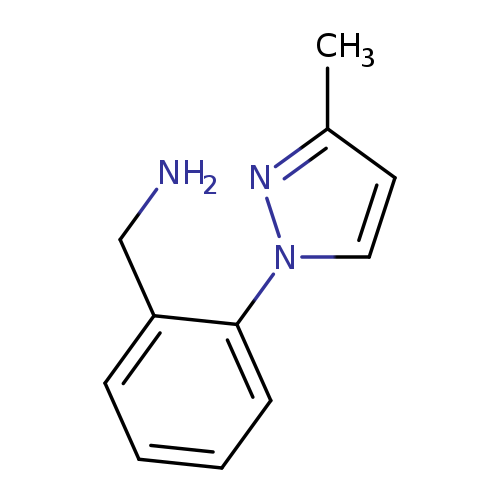 [2-(3-methyl-1H-pyrazol-1-yl)phenyl]methanamine