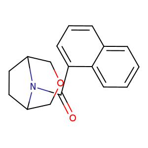 8-(naphthalene-1-carbonyl)-3-oxa-8-azabicyclo[3.2.1]octane