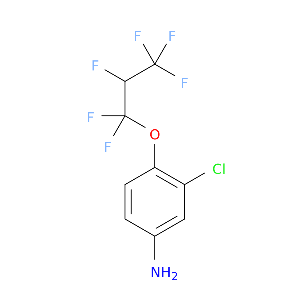 3-chloro-4-(1,1,2,3,3,3-hexafluoropropoxy)aniline