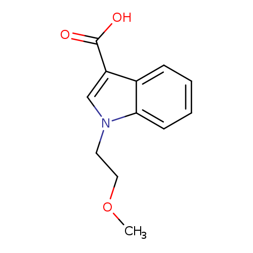 1H-Indole-3-carboxylic acid, 1-(2-methoxyethyl)-