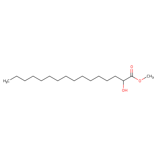 Hexadecanoic acid, 2-hydroxy-, methyl ester
