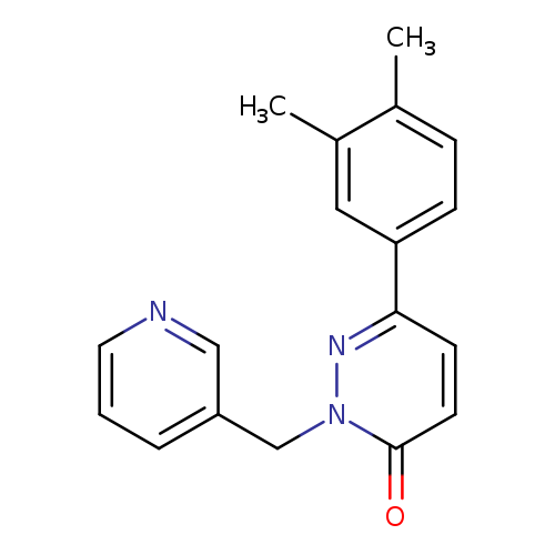 6-(3,4-dimethylphenyl)-2-[(pyridin-3-yl)methyl]-2,3-dihydropyridazin-3-one
