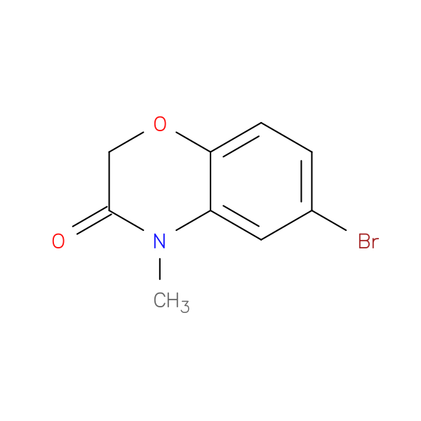 6-Bromo-4-methyl-2H-benzo[b][1,4]oxazin-3(4H)-one