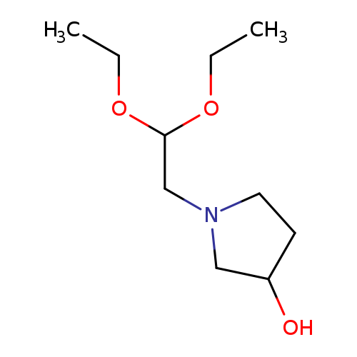 1-(2,2-diethoxyethyl)pyrrolidin-3-ol