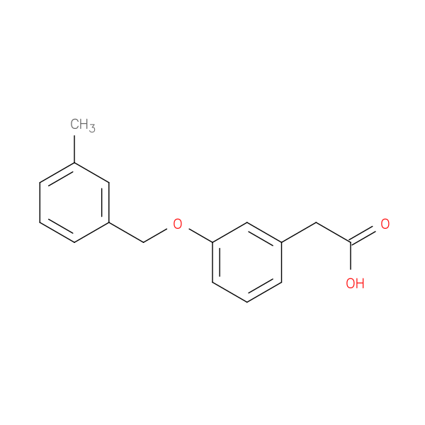 2-(3-[(3-Methylphenyl)methoxy]phenyl)acetic acid