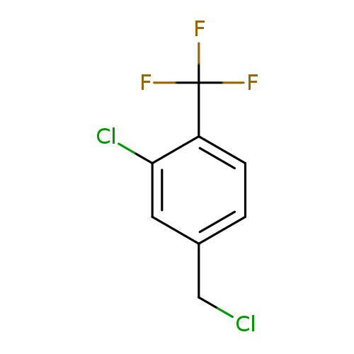 Benzene, 2-chloro-4-(chloromethyl)-1-(trifluoromethyl)-