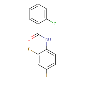 2-chloro-N-(2,4-difluorophenyl)benzamide