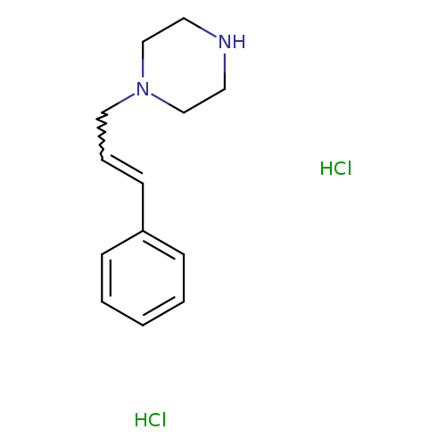 (E)-1-(3-Phenyl-2-propenyl)piperazine dihydrochloride