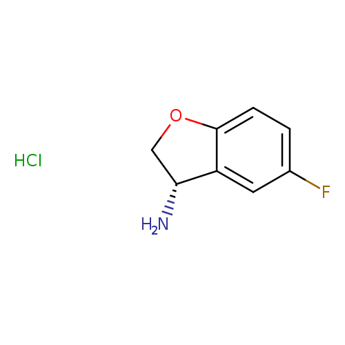 (S)-5-Fluoro-2,3-dihydrobenzofuran-3-aminehydrochloride