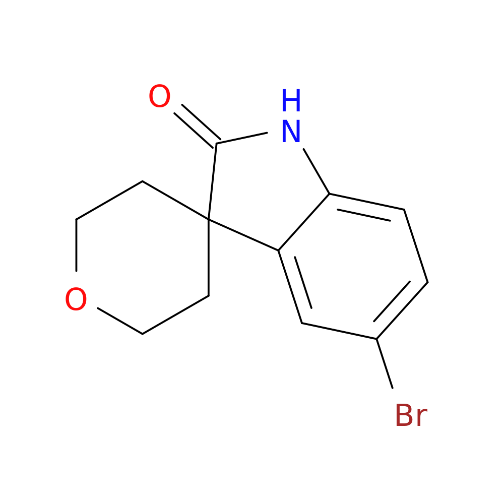 5-bromo-1,2-dihydrospiro[indole-3,4'-oxane]-2-one