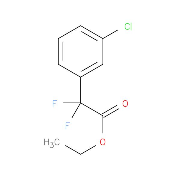Ethyl 2-(3-chlorophenyl)-2,2-difluoroacetate