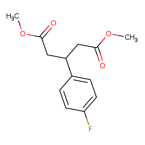 Dimethyl 3-(4-fluorophenyl)pentanedioate