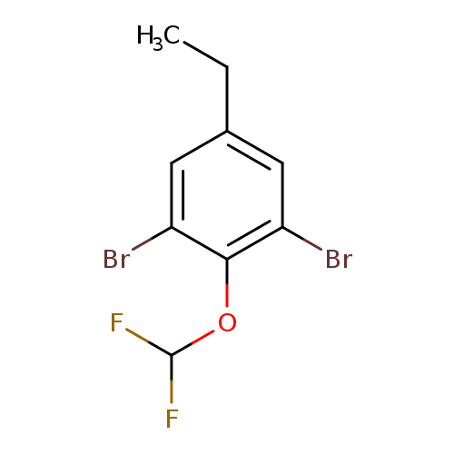 1,3-Dibromo-2-difluoromethoxy-5-ethylbenzene