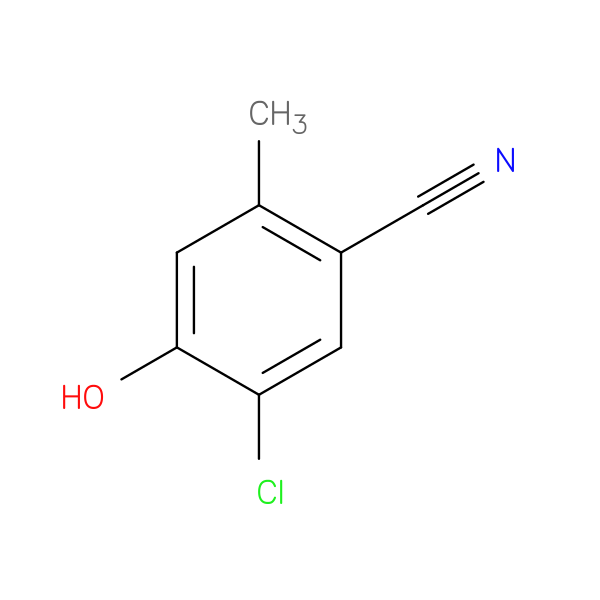 5-Chloro-4-hydroxy-2-methylbenzonitrile