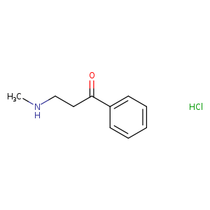 1-Propanone, 3-(methylamino)-1-phenyl-, hydrochloride