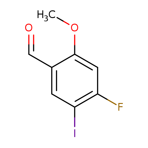 4-fluoro-5-iodo-2-methoxybenzaldehyde