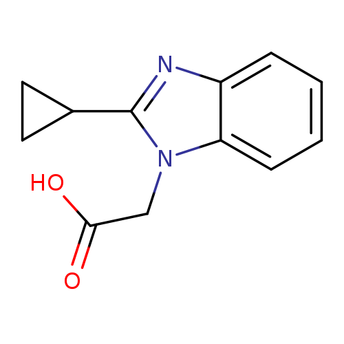 (2-Cyclopropyl-1h-benzimidazol-1-yl)acetic acid