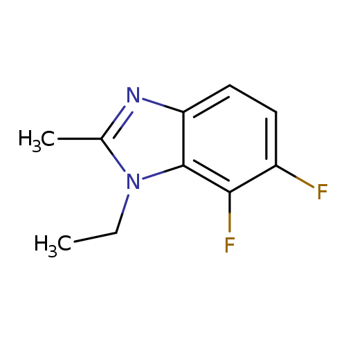 1-Ethyl-6,7-difluoro-2-methyl-1,3-benzodiazole