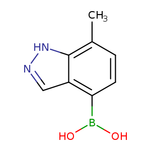 7-METHYL-1H-INDAZOL-4-YL-4-BORONIC ACID