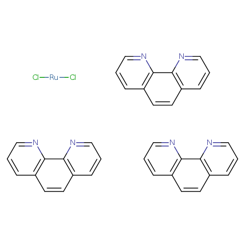 Ruthenium(2+), tris(1,10-phenanthroline-κN1,κN10)-, chloride (1:2), (OC-6-11)-