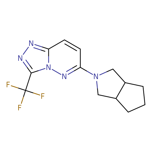 6-{octahydrocyclopenta[c]pyrrol-2-yl}-3-(trifluoromethyl)-[1,2,4]triazolo[4,3-b]pyridazine