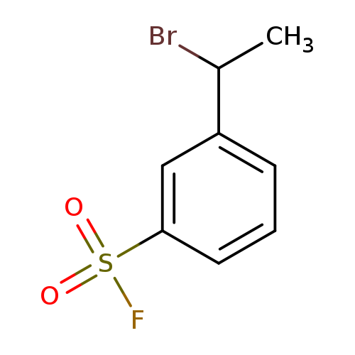 3-(1-bromoethyl)benzene-1-sulfonyl fluoride