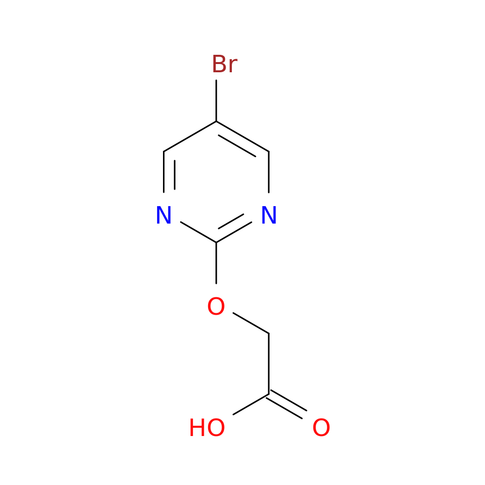 2-((5-Bromopyrimidin-2-yl)oxy)acetic acid