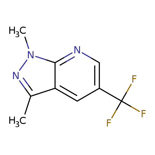 1,3-dimethyl-5-(trifluoromethyl)-1H-pyrazolo[3,4-b]pyridine