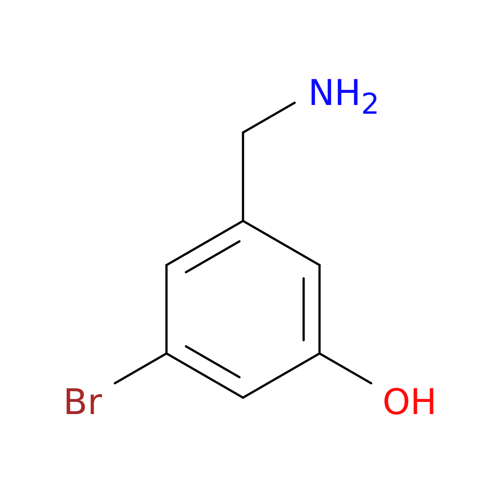 3-(aminomethyl)-5-bromophenol