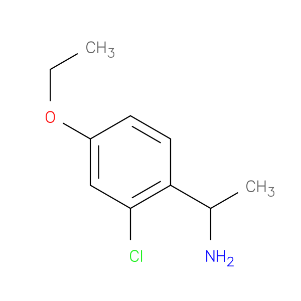 1-(2-Chloro-4-ethoxyphenyl)ethan-1-amine