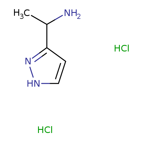 1-[1H-Pyrazol-3-yl]ethanamine dihydrochloride