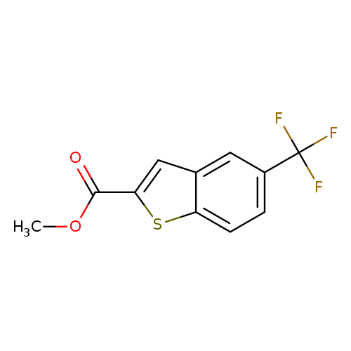 Benzo[b]thiophene-2-carboxylic acid, 5-(trifluoromethyl)-, methyl ester